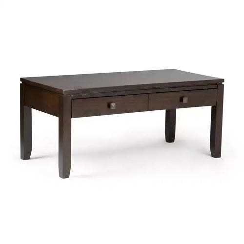 42" Essex Coffee Table Mahogany Brown - WyndenHall