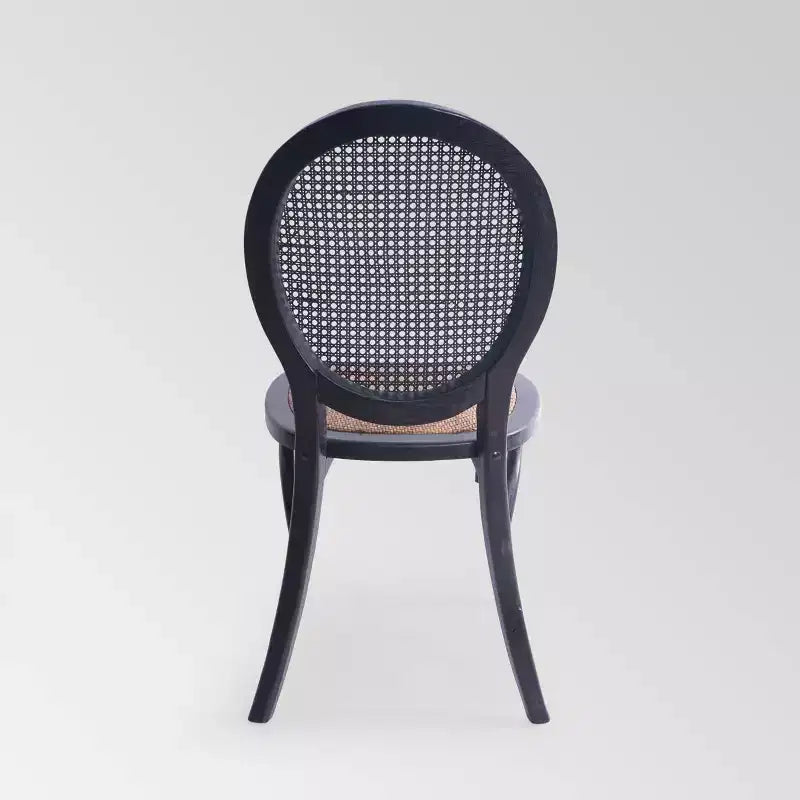 Sedia da pranzo in rattan