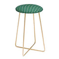 Sgabello da bar altezza bancone "Retro Pink Leaf"