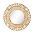 Specchio da parete Bamboo Starburst